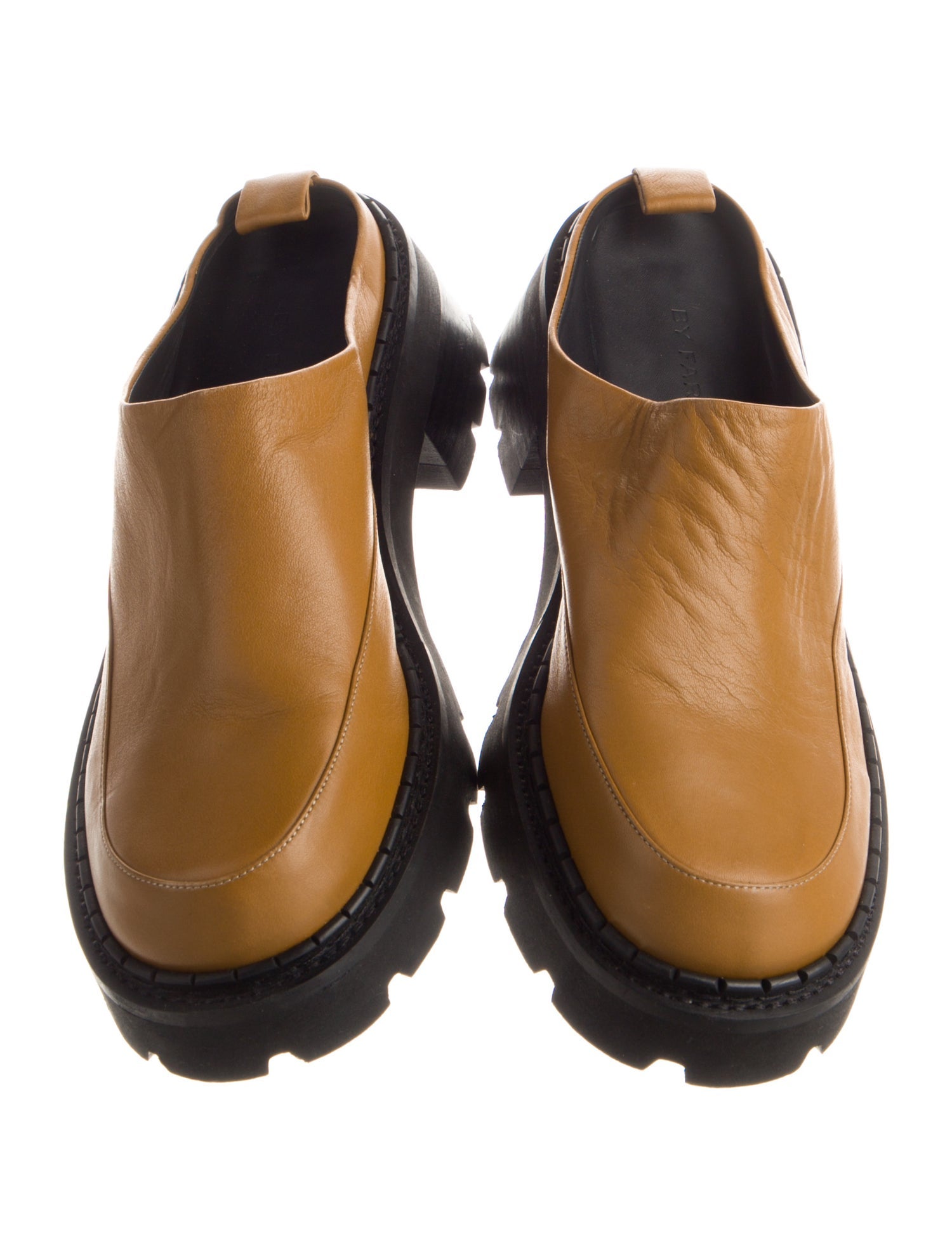 By Far Leather Mules